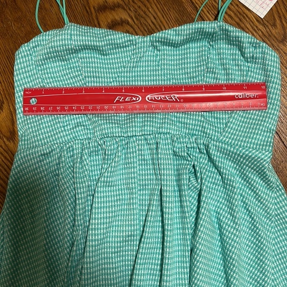 Urban Outfitters sz S jumper Teal and White - Picture 5 of 5